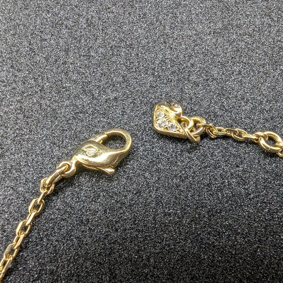 Swarovski Gold Charms Art Deco Globe Bracelet - Picture 4 of 5